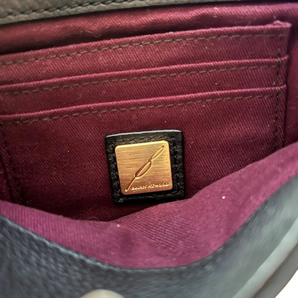 Brian Atwood Leather Fringe Embellished Crossbody Bag - Picture 7 of 7